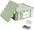 9-Pack 12.6×12.6” Blocking Mats With 50 T-Pins, Storage Bag, And 0.7”