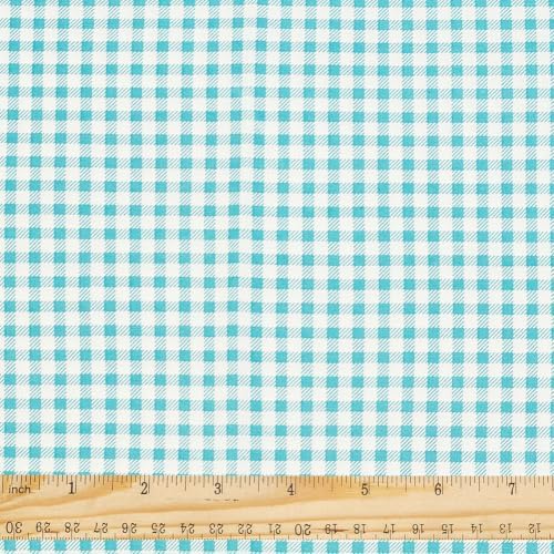PH PandaHall 1 Yard Gingham Cotton Fabric, 63 Inch Wide Plaid Fabric