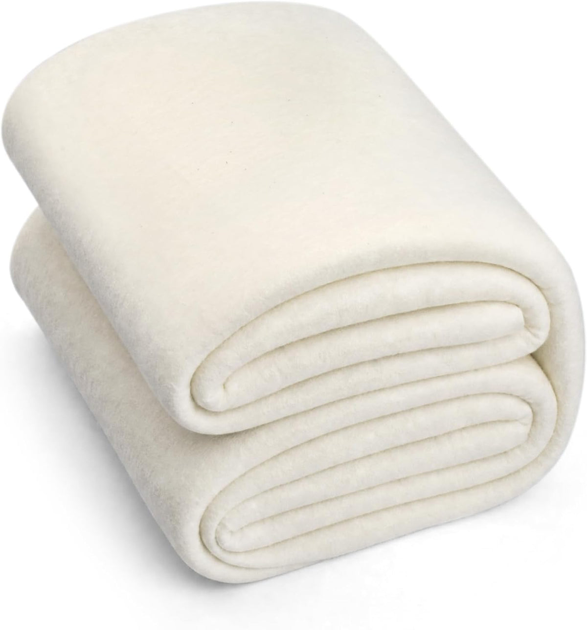 FTEVEN Natural Cotton Batting for Quilting 96" x 108" Warm Quilt