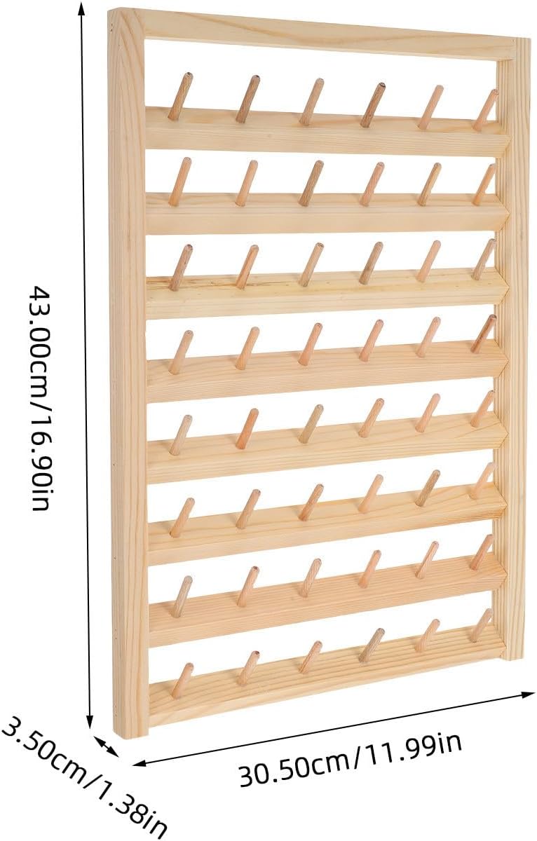 Spool Rack for Quilters DIY Lovers Thread Storage Desktop Organizer