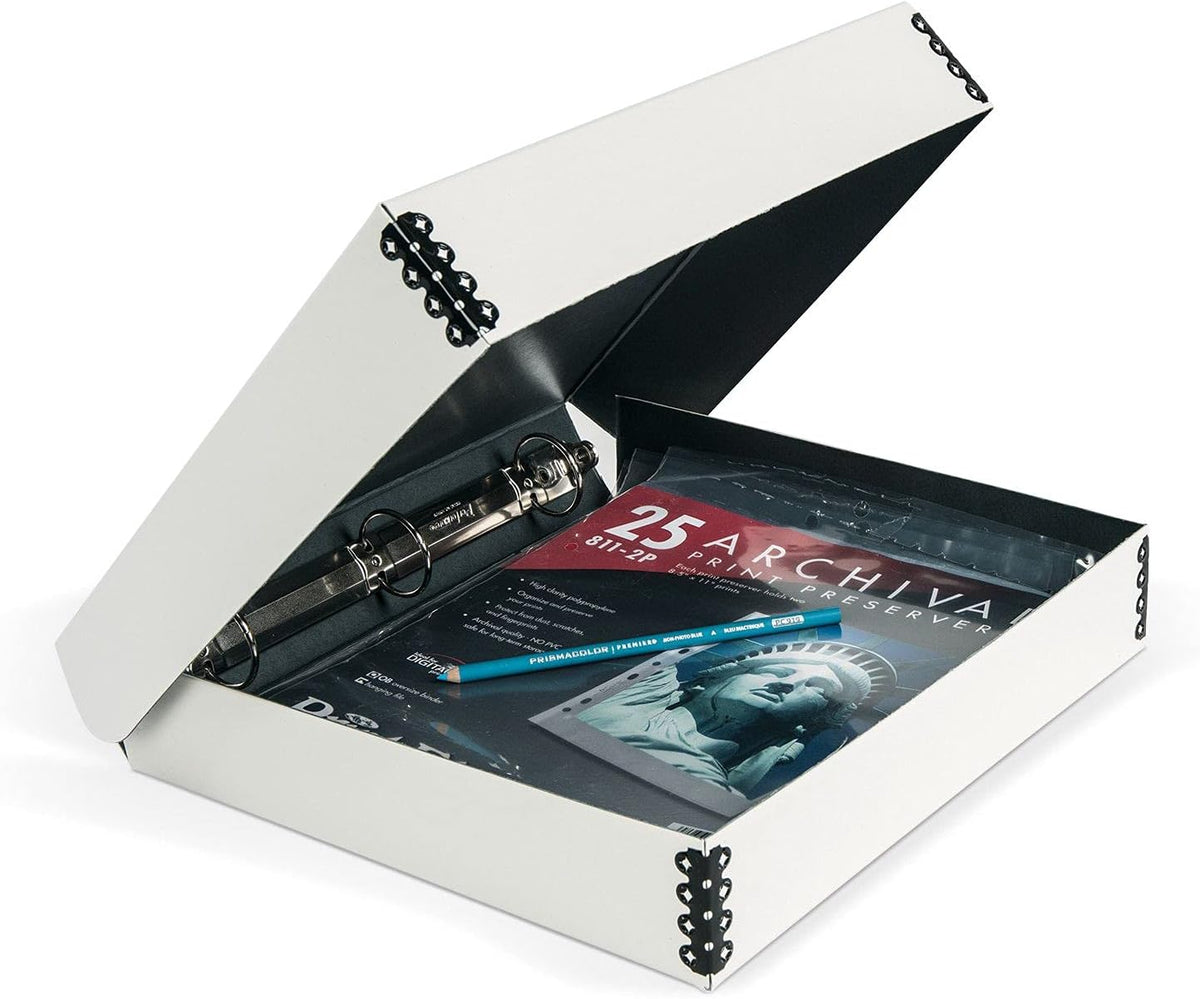 White Photo Preservation Album Kit