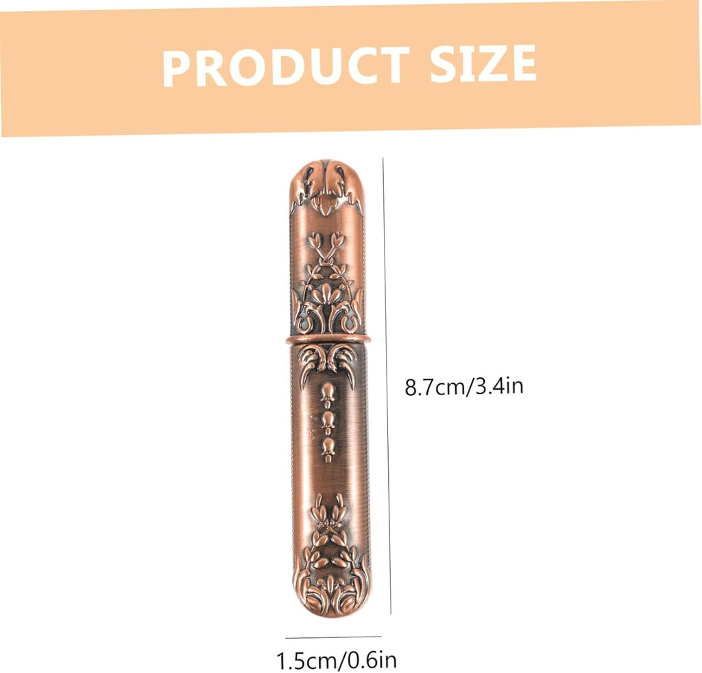 Needle Holder Storage Tube for Sewing and Knitting Tools Brown