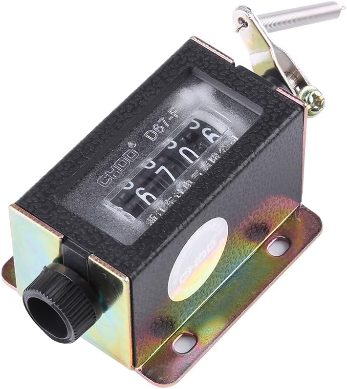 Manual Tally Counter 5 Digit Number Count Clicker Counter Mechanical