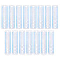 Plastic Knitting Gauge Ruler Set for Crocheters, 15 Pcs US Uk Sizes
