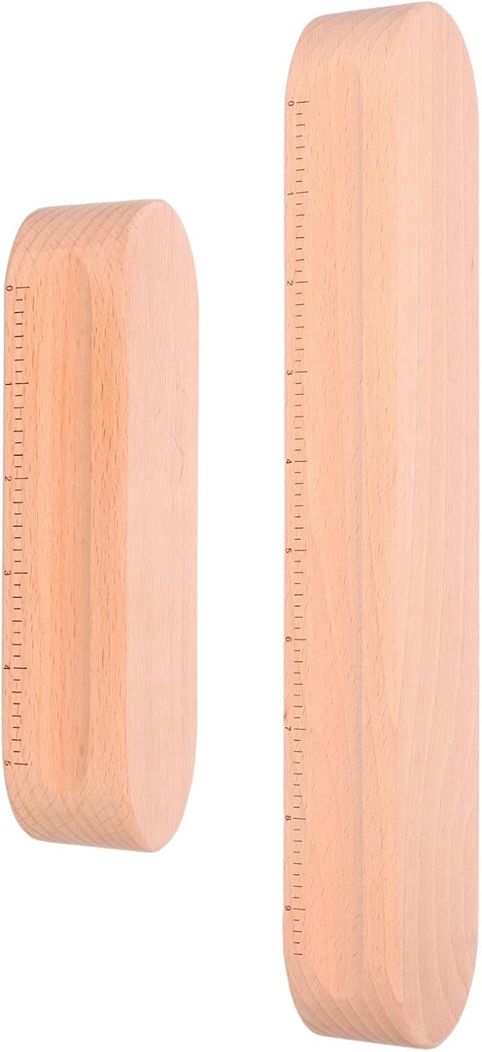 Wooden Quilting Clapper Seam Pressing Tool 2pcs