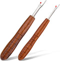 Seam Ripper, 2Pcs Seam Rippers for Sewing Wood Handle Stitch Remover
