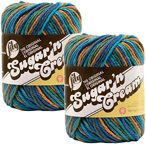 Bulk Buy: Lily Sugar 'n Cream 100% Cotton Yarn (2-Pack) (Capri #2747)