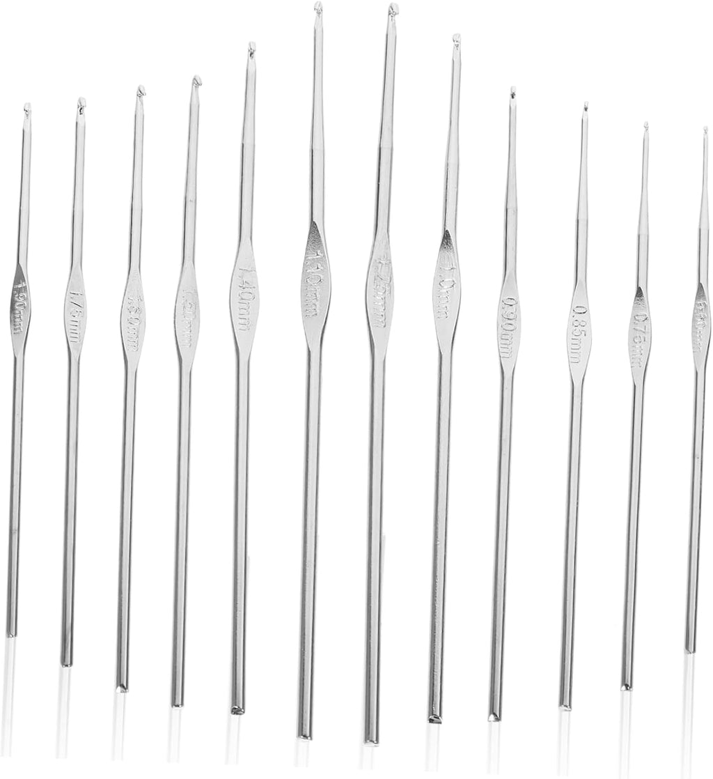 Winter Stainless Steel Crochet Hook Set for Sweaters and Yarn, 3 Sets