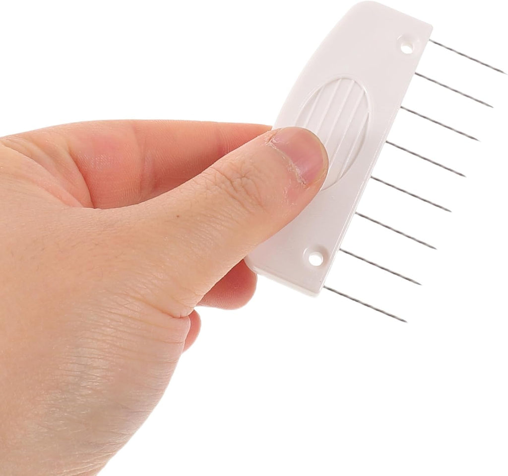 Knitting Blocking Combs Set for Knitters, 20Pcs White