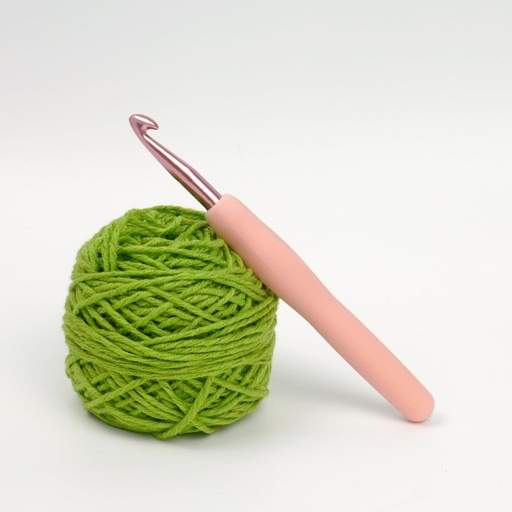 7mm Crochet Hook, Ergonomic Aluminum Crochet Needles for Arthritic