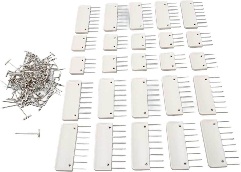 Knit Blocking Pins Kit, Knit Blocking Comb Set Knitting Block Tool for