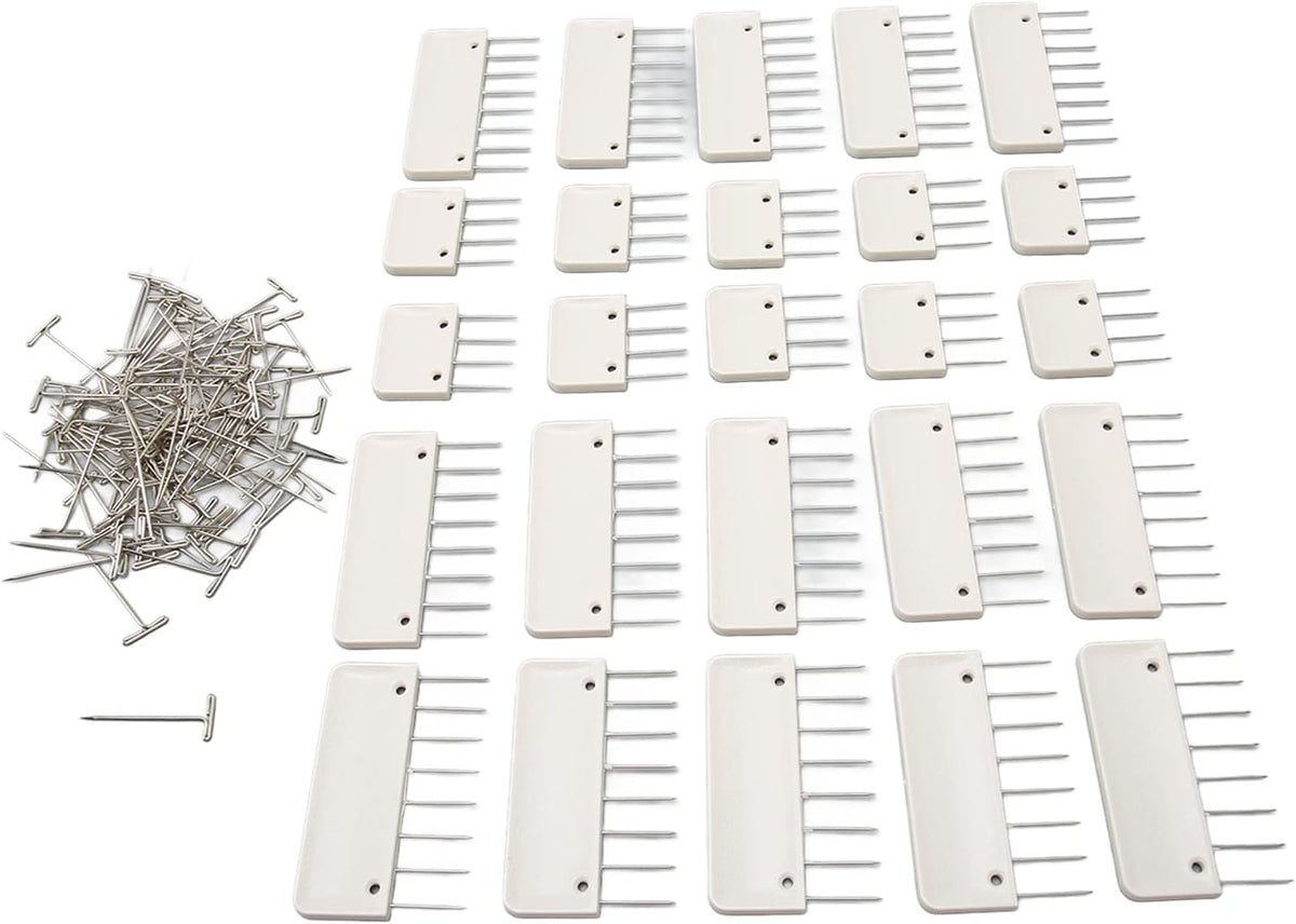 Knit Blocking Pins Kit, Knit Blocking Comb Set Knitting Block Tool for