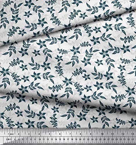 Soimoi Cotton Canvas | 56" Wide, Sold by The Yard | Artistic Pattern