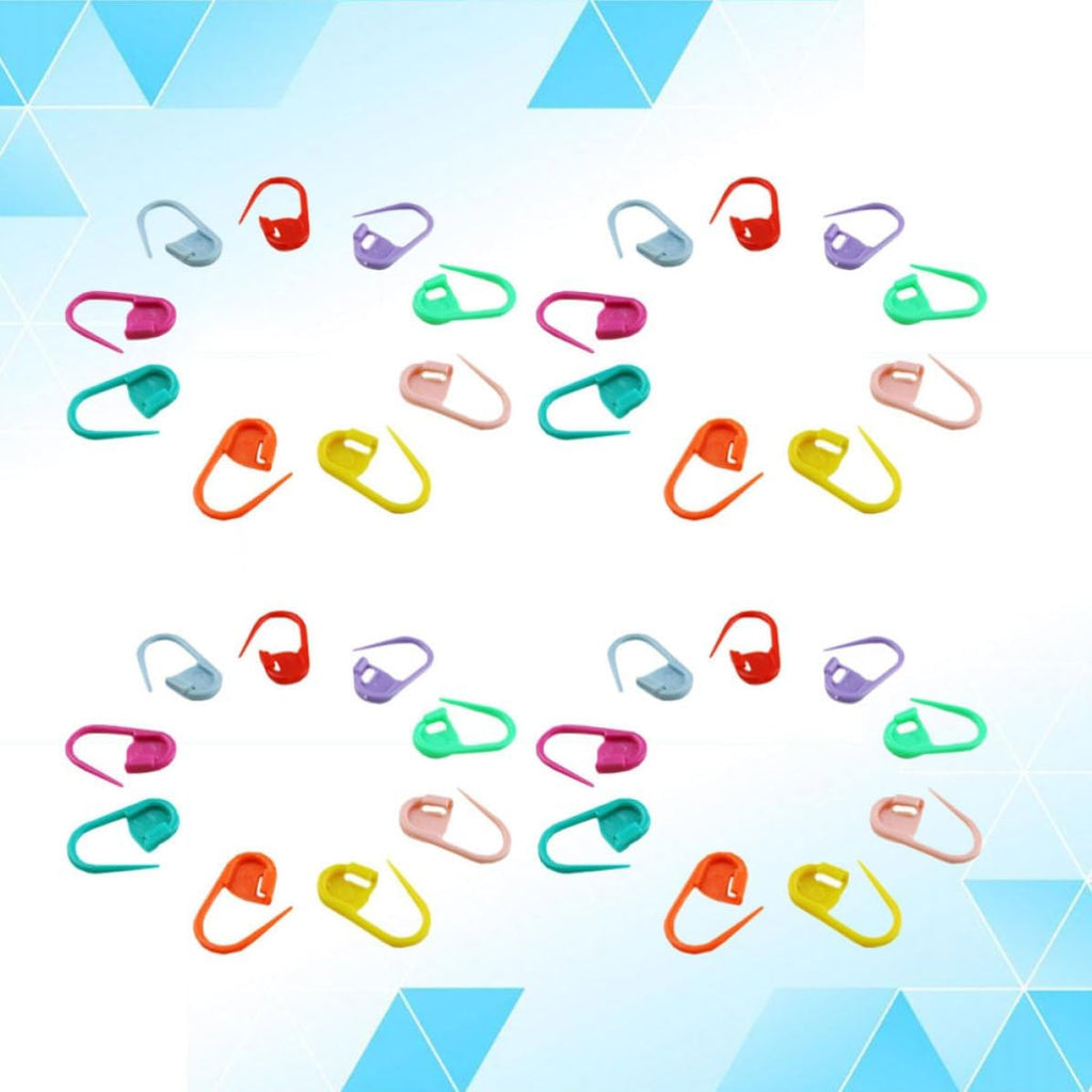 ARTIBETTER 120 Pcs Locking Stitch Markers, 10 Colors Included with Box