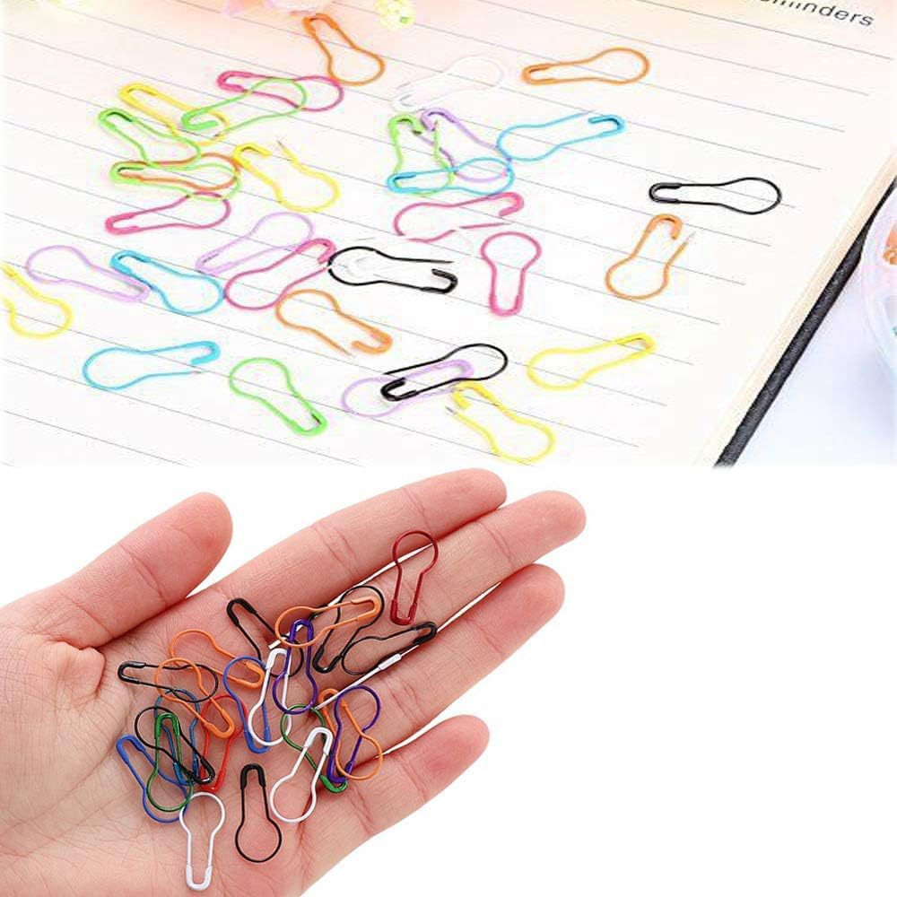 750 Pieces Safety Bulb Pins, Crochet Stitch Markers, Safety Metal Pins