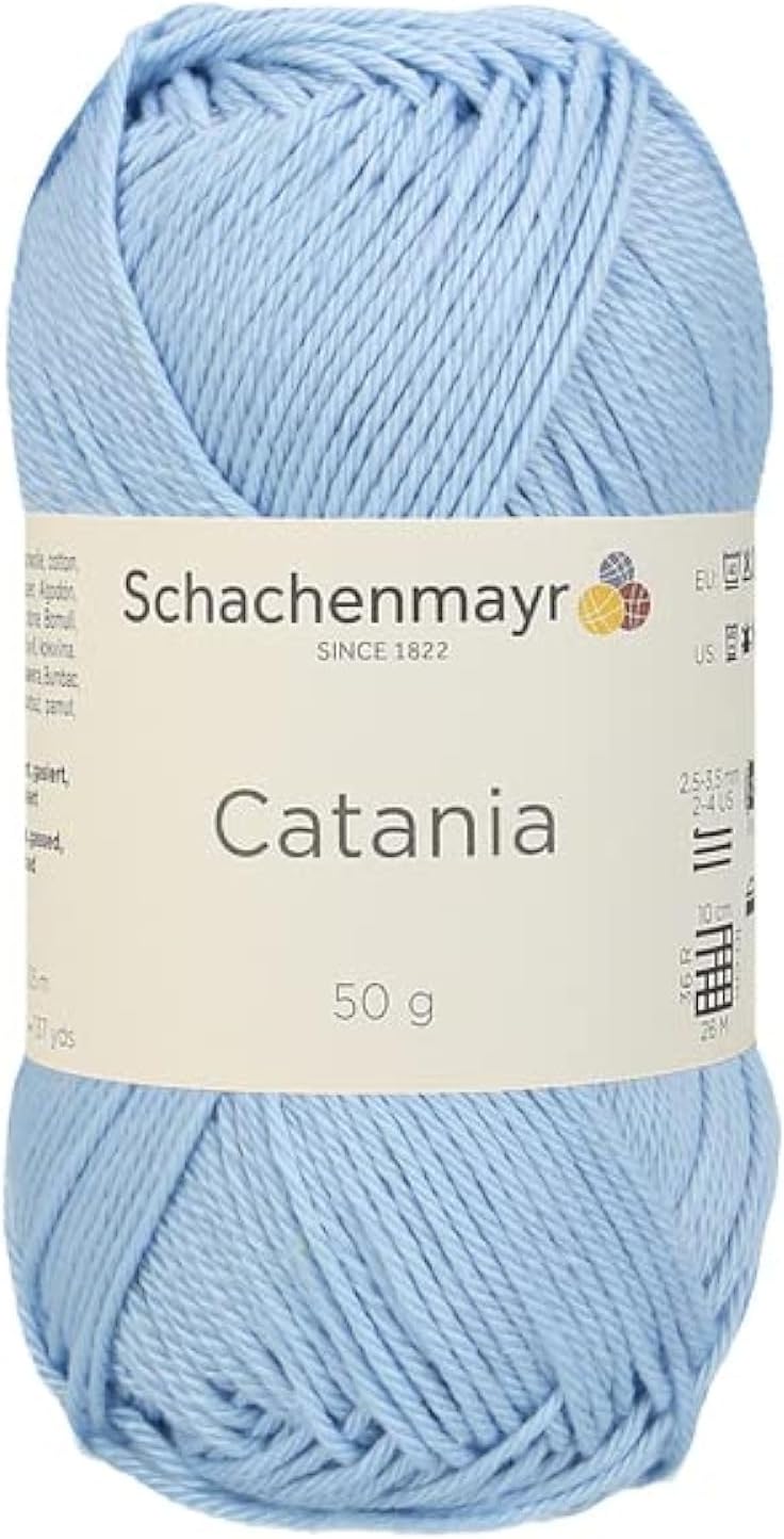 3 Skein SMC Catania Originals Cotton Yarn, Total 5.28 Oz. 100% Cotton