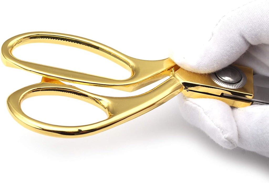 Gold 8" Tailor Scissors, Stainless Steel Craft, Fabric & Leather