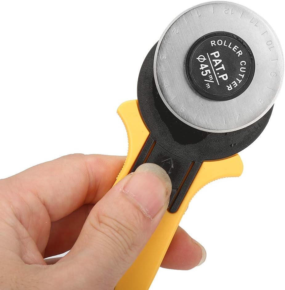 45mm Rotary Cutter, Fabric Cutter Paper Cutter Leather Cutting Tool