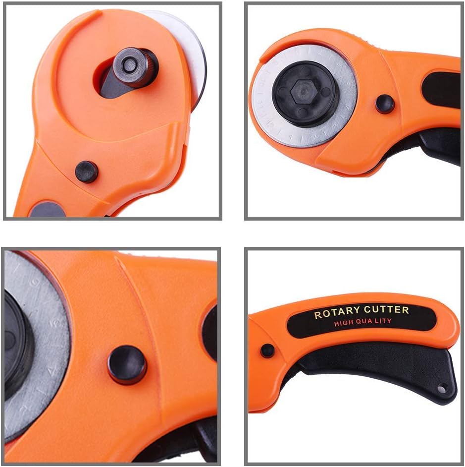 Rotary Cutter, Professional 45mm Rotary Fabric Cutter, Rotary Cutter