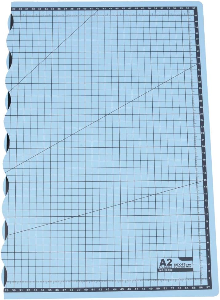 Portable Folding A2 Self Healing Cutting Mat, Craft Cutting Board with