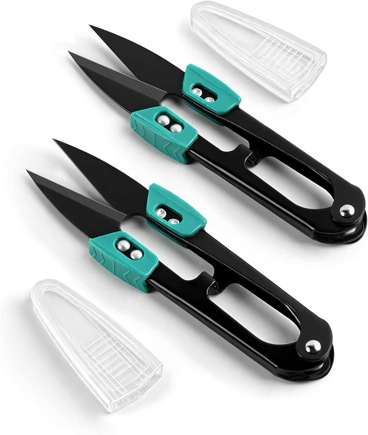 4.2 inch Sewing Scissors - Wider Handle Thread Snips with Safety