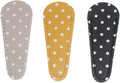 3 Pieces 3 Colors Embroidery Scissors Sheath Safety Polka Dot Leather