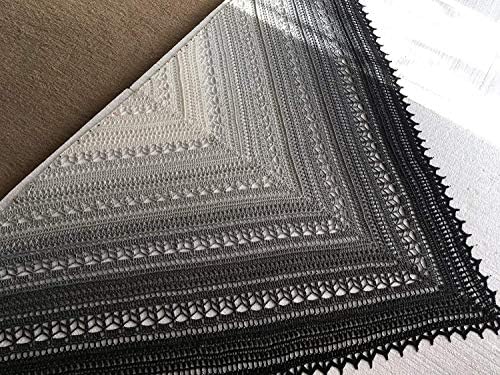 YarnArt Flowers Gradient Cotton Cake Yarn, 1094 Yards, Color 253-1