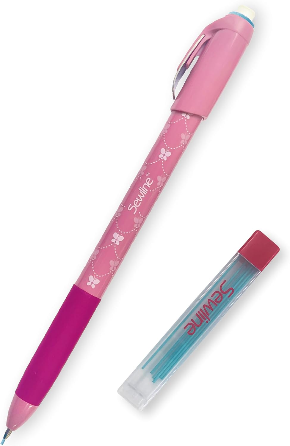Sewline Limited Edition Fabric Mechanical Pencil Blue FAB50064