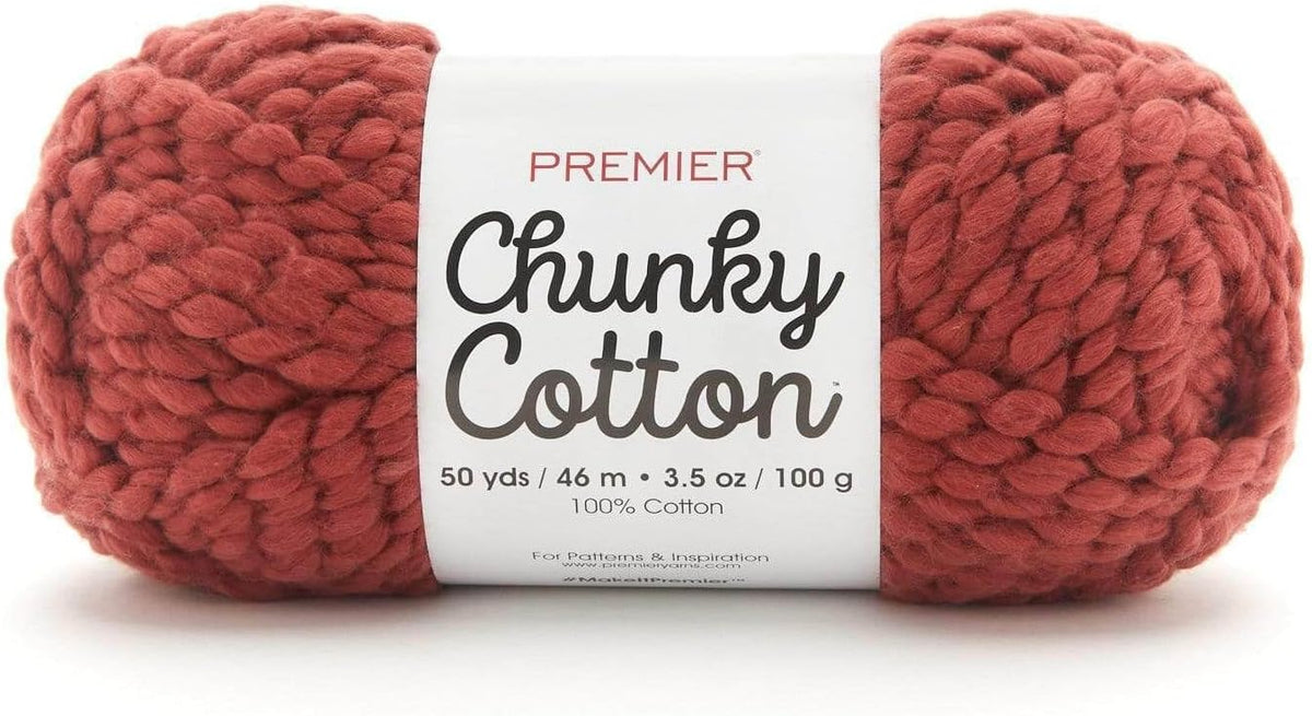 Premier Yarns Chunky Cotton Yarn, Ideal Yarn for Crocheting and