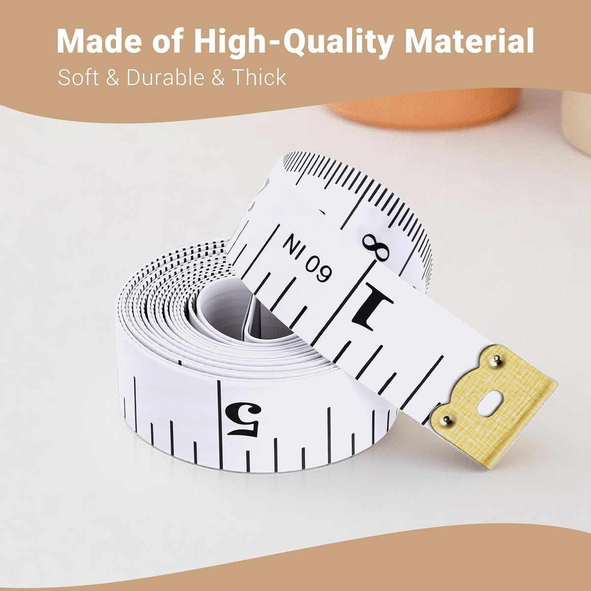 3 Pack Flexible Tape Measure,Soft Measuring Tape for Body Measurement