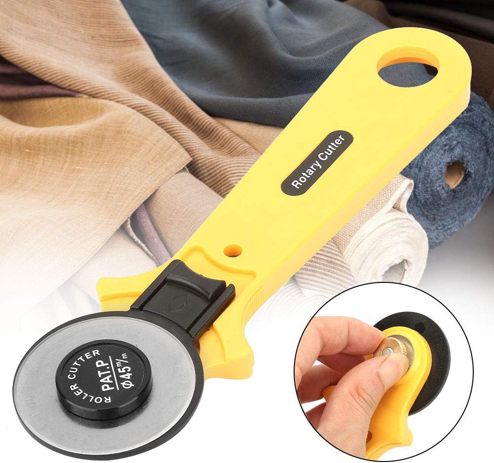 45mm Rotary Cutter, Fabric Cutter Paper Cutter Leather Cutting Tool