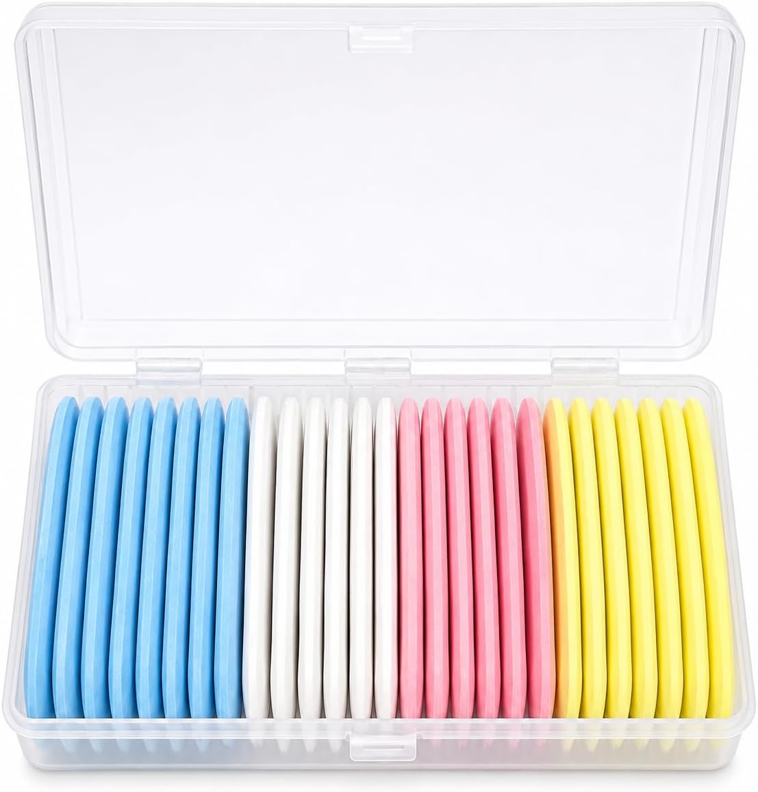 10 Pack Tailors Chalk 4-Color Triangle Fabric Chalk for Sewing