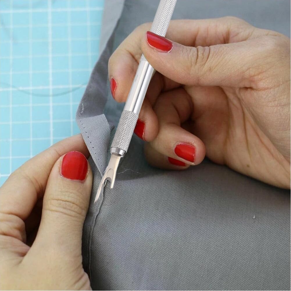 Leopacat 5 Pcs Metal Seam Cutter- Metal Sweing Ripper, Seam Ripper Set