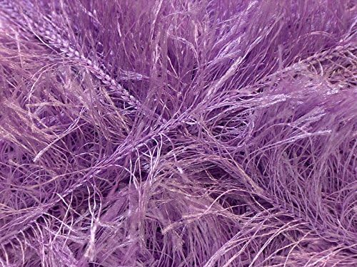2 Lilac Ice Yarns Eyelash Fun Fur Yarn 100 Gram (3.53 Ounces)