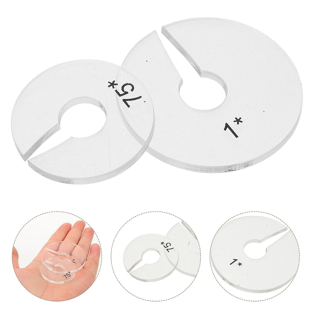 2pcs Acrylic Sewing Patchwork Ruler for Quilting Beginners