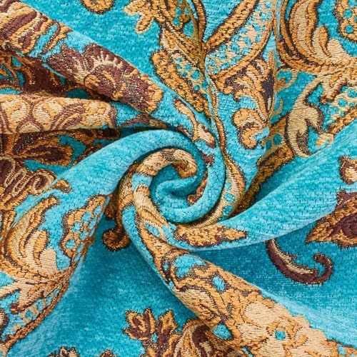 Victorian Damask Chenille Upholstery Brocade Jacquard 56/57 Inch