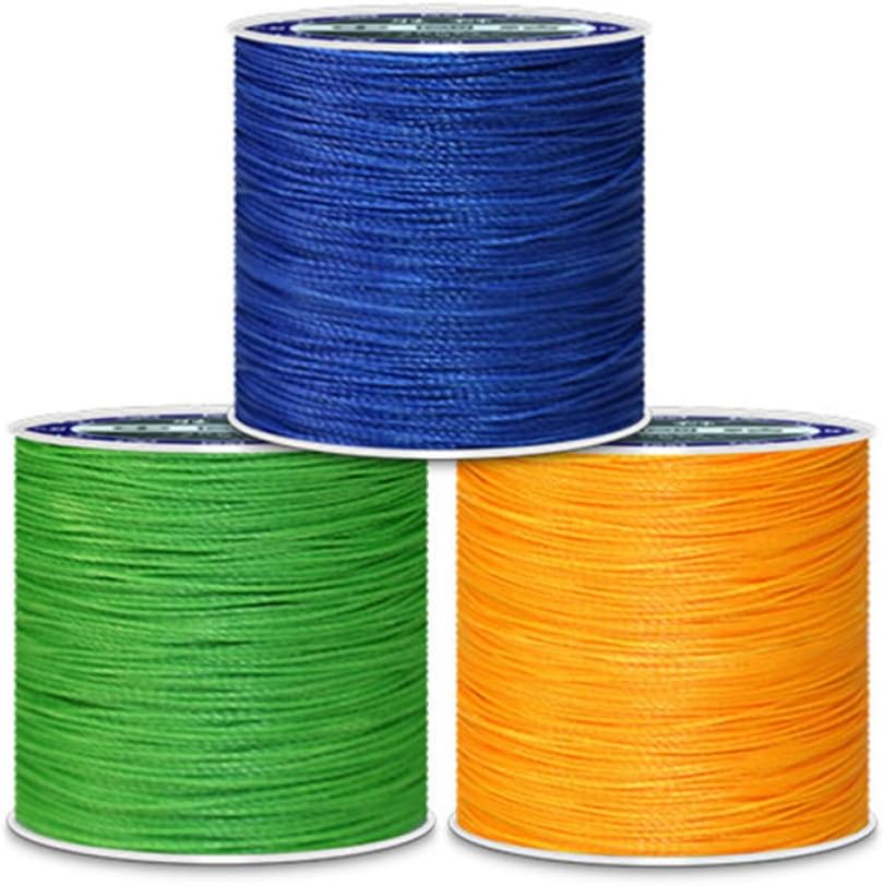 Waxed Thread 3pcs Polyester 0.45mm for Leather Sewing