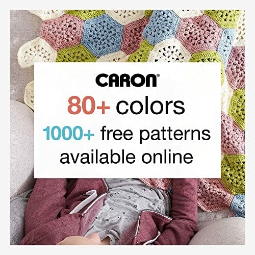 Caron One Pound Soft Yarn for Crocheting & Knitting, Royalty, 2-Pack