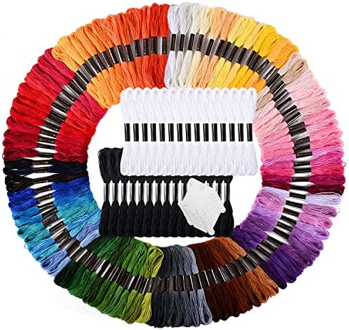 VICOVI Friendship Bracelet String Kits, 100 Colors Embroidery Floss