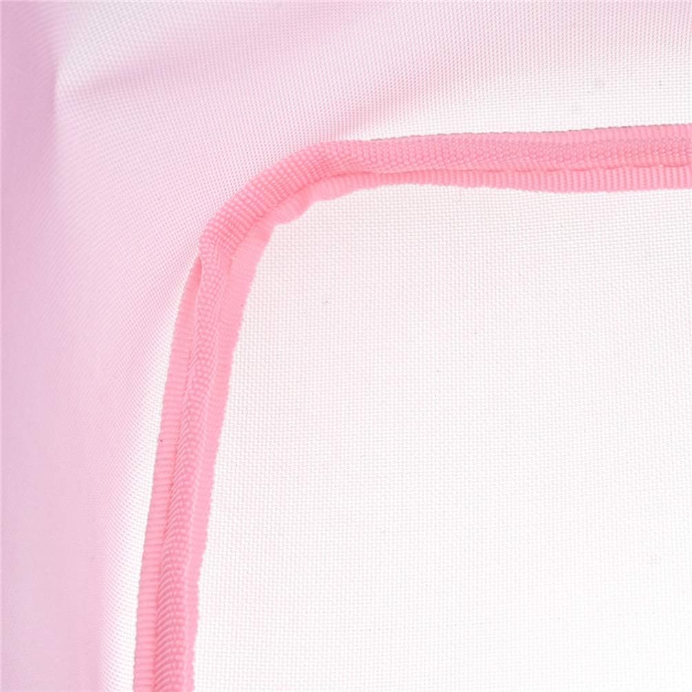 EXCEART Pink Yarn Tote Bag Knitting Tool Storage Mesh Organizer Case