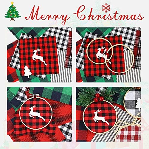 Caydo 20PCS 3 Inch Embroidery Hoop, Small Cross Stitch Hoop for