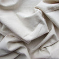 Organic Cotton Heavyweight Flannel Fabric - Natural - 110 Inches - by
