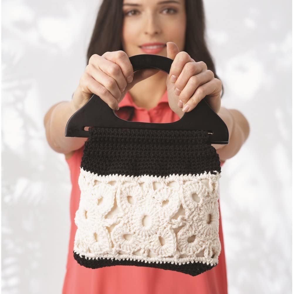 Lily Sugar'n Cream Cotton Yarn for Dishcloths Black 6-Pack