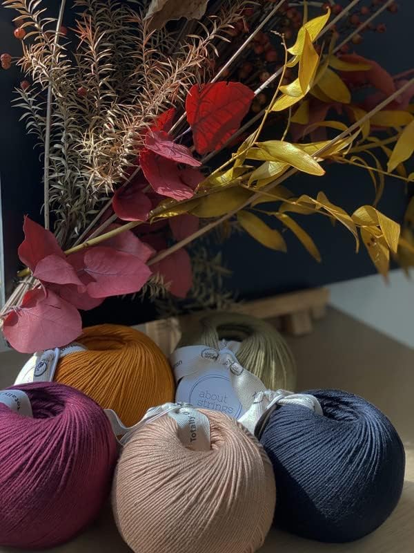 Totally Cotton Yarn - GOTS Certified Organic DK Weight - Luxuriously