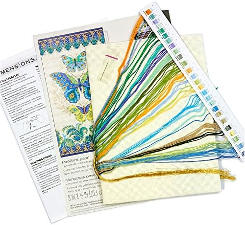 Dimensions Peacock Butterflies Advanced Counted Cross Stitch Kit