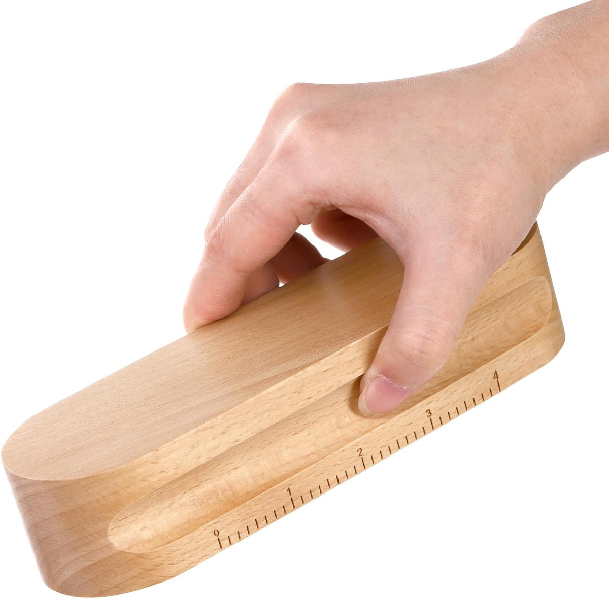 Tosnail 2 Pack Hardwood Tailors Clapper, 12 Inch 7 Inches Beech