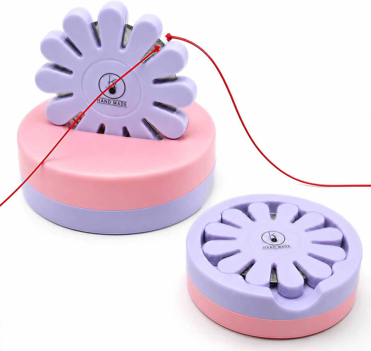 Sizobi Purple Magnetic Pin Holder with Thread Cutter, Blade Saver