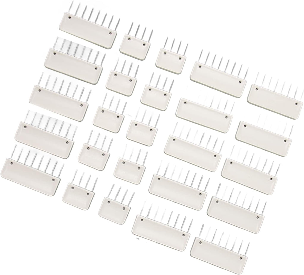 ZAICOLER Knit Blocking Combs for Knitting Crochet, 25 Piece Set