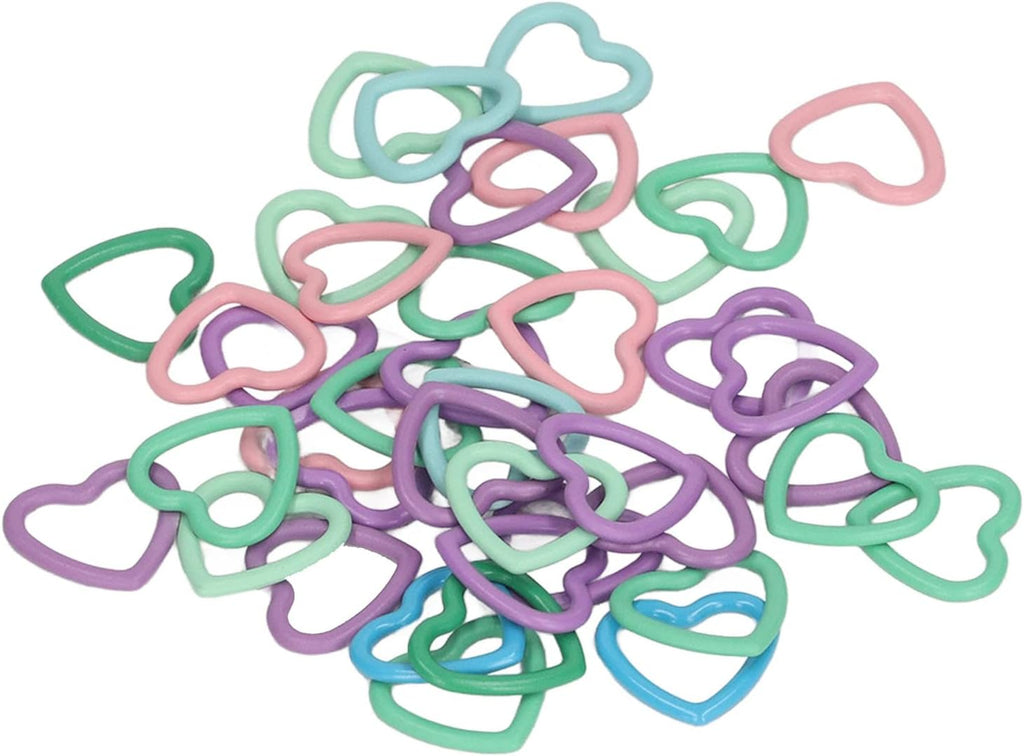 Zerodis 40 Pieces Locking Stitch Markers, Colorful Knitting Crochet
