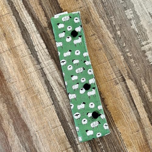 DPN Needle Cozy, Double Pointed Needle Holder, Woolly Sheep